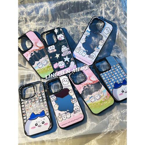 CASEFY聯名15pro烏薩奇chikawa適用蘋果14ProMax可愛iPhone12防摔13磁吸保護套15plus手機殼magsafe明星同款