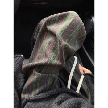 廣州十三行高貨爆款清倉撿漏~加絨加厚毛呢闊腿長褲子女秋冬百搭