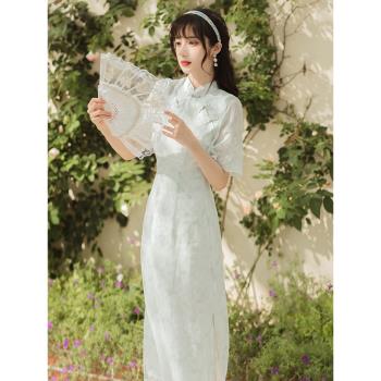 中國風優雅氣質改良版女神範旗袍