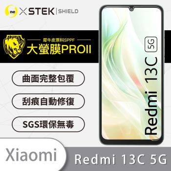 【O-ONE】XiaoMi Redmi 紅米 13C 5G『大螢膜PRO』螢幕保護貼 超跑頂級包膜原料犀牛皮