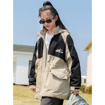 初中生棉衣棉服2024年新款大童高中學生韓系冬季青少年外套學院風