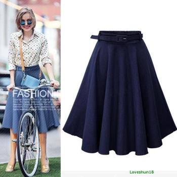 2018 Summer Dresses for Women Skirts Dress Demin mini Skirt