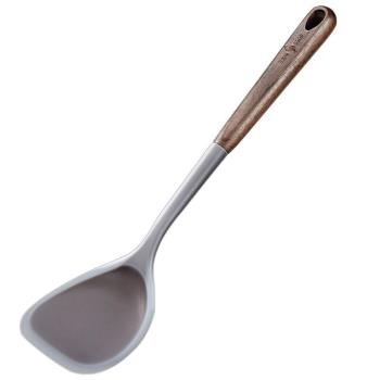 日本MUJIE三四鋼進口矽膠鍋鏟炒菜鏟子不粘鍋專用耐高溫食品