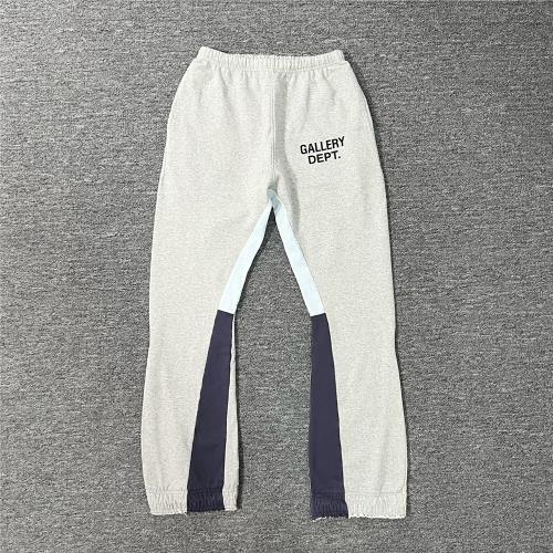 Gallery Dept.拼接補丁微喇叭褲男女同款寬松運動高街長褲衛褲潮
