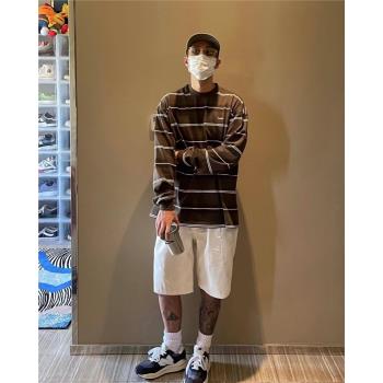 23ss紫標日單休閑短褲中褲純色NT4102N Stretch Twill NT4301N