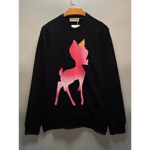 新款長袖春秋衣服小鹿歐美高街潮牌衛衣男女寬松圓領百搭純棉學生