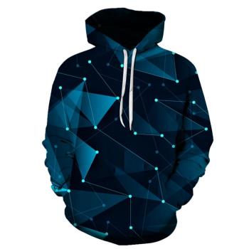 3D printed long sleeved hoodie pullover 3D印花連帽衛衣套頭