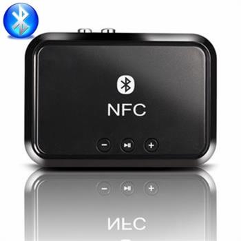 NFC桌面藍牙音樂接收器 藍牙適配器 無線藍牙音頻接收器 藍芽音箱