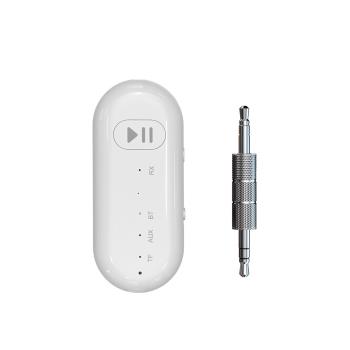 5.1藍芽接收器發射器二合一GR05 LED版插卡車載功放音響用轉換器