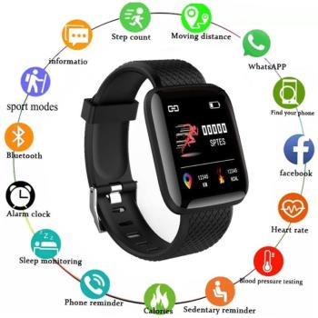 Smart Heart Rate Monitor Touch Watch Intelligent Bluetooth