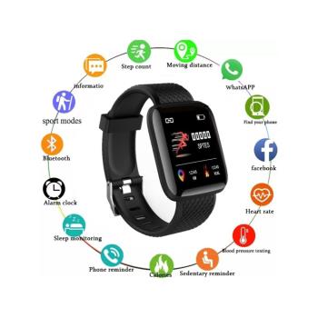 Smart Heart Rate Monitor Touch Watch Intelligent Bluetooth