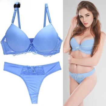 Sexy lace thong bra set plus size lingerie set 文胸套裝