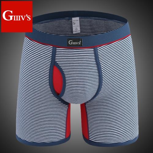 長腿內褲男平角褲純棉長款胖子內褲加長加肥加大碼全棉防磨襠透氣