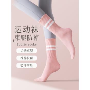襪子女純棉運動健身吸汗排濕襪子