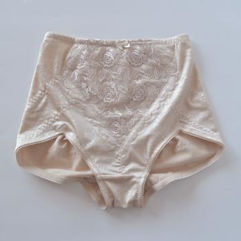 日本內褲女收腹提臀高腰塑身三角褲產後美體柔軟透氣性感純棉底襠
