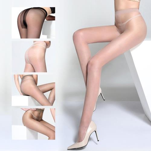 美膚襪防勾絲黑絲光腿裸感神器空姐灰一體透膚連褲襪假透肉打底褲