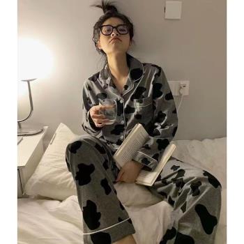 女高顏值長褲時尚加大碼居家睡衣