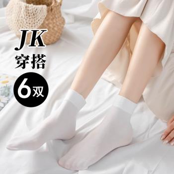 jk天鵝絨兒童夏季半截小腿短絲襪