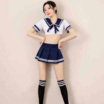 長夜漫漫性感內衣性感性感套裝清純學妹裝制服誘惑舞臺服睡衣睡裙