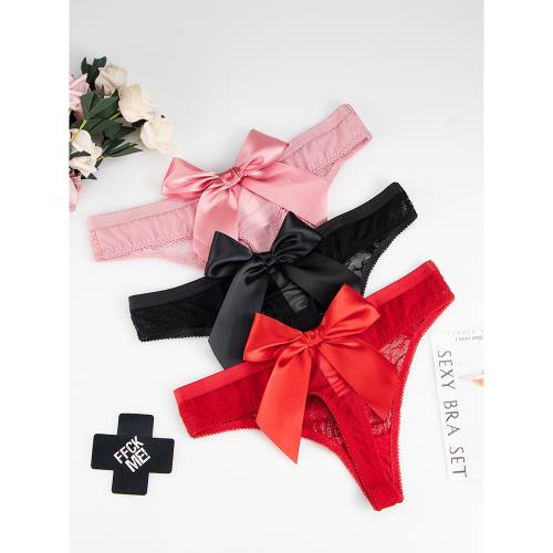 丁字褲女性感內褲女士蕾絲舒適情趣性惑火辣激情t褲中低腰