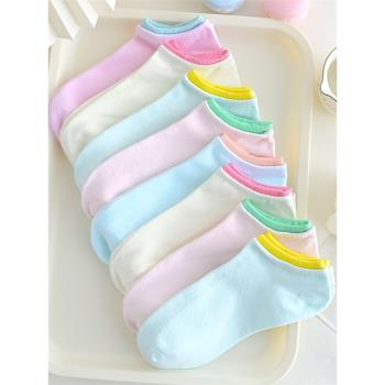 襪子女日系夏季韓國白色ins襪子