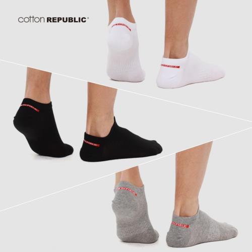 棉花共和國男船襪淺口運動優黑白灰短襪衣夏季潮庫配小白鞋襪子