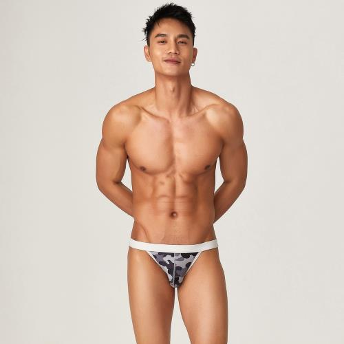 TAUWELL新款男生迷彩低腰三角內褲提臀性感