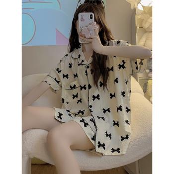 ins公主風女純棉高級感甜美睡衣