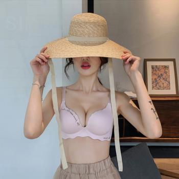 性感無鋼圈防滑一片式上託內衣
