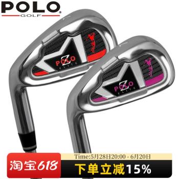 polo新款高爾夫球桿男女7號練習桿 golf左手桿初學桿碳素桿