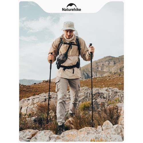 Naturehike挪客戶外鋁合金登山杖手杖超輕伸縮徒步行山杖爬山裝備