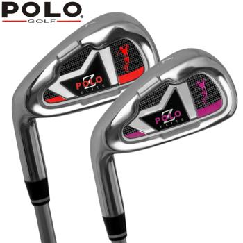 polo新款 高爾夫球桿 男女7號練習桿 golf左手桿 初學桿