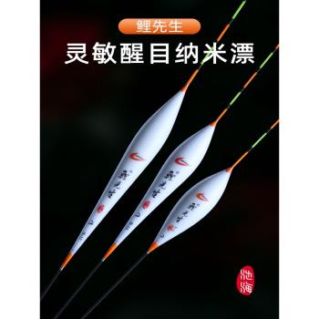 池海黃金眼鯉先生納米浮標水庫休閑黑坑混蘆葦巴爾衫木野釣魚浮漂