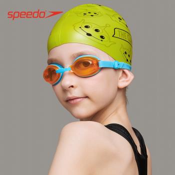 Speedo速比濤兒童青少年泳鏡 男童女童防水防霧高畫質舒適游泳眼鏡