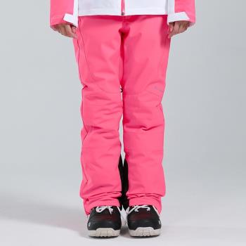 2022款gsousnow滑雪褲高腰單雙板防風防水耐磨保暖雪地女雪服雪褲