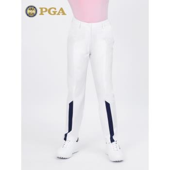 美國PGA兒童秋冬高爾夫長褲磨絨內裡服裝青少年運動褲子女童球褲