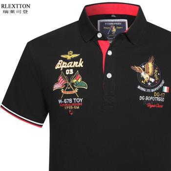 夏季高爾夫球衣服裝短袖男T恤高階運動透氣排汗POLO衫翻領保羅衫