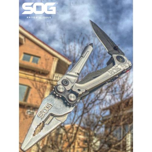 SOG 索格RC1001工具鉗多功能折疊鉗子組合刀鉗戶外求生套尖嘴鋼絲