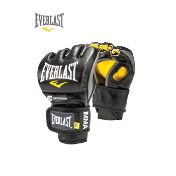 EVERLAST半指分指MMA UFC散打搏擊綜合格鬥牛皮拳套手套激戰同款