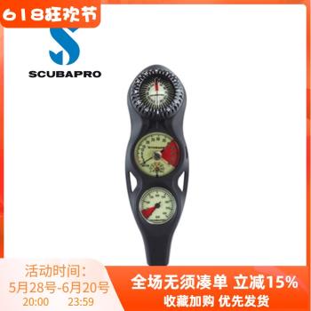 SCUBAPRO CONSOLE 3 Inline深度+氣壓+指北針潛水三聯表壓力表