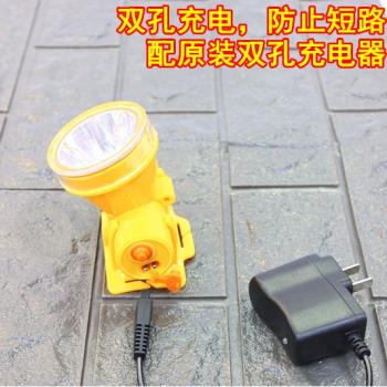 潛水頭燈水下專業強光LED超亮潛水燈頭戴式充手電筒黃光白光防水