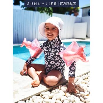 Sunnylife手臂圈兒童游泳圈男女童寶寶浮力袖浮漂3-6歲初學者裝備