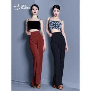 ACEdance拉丁舞摩登舞專業女成人腰間雙側拉鏈設計款舞褲DA271