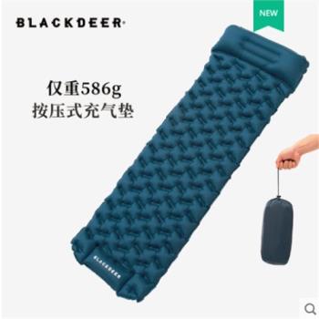 BLACKDEER黑鹿戶外蜂巢按壓式充氣墊露營單人加厚防潮帳篷睡墊