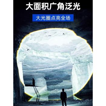 小野人手電筒強光超亮充電戶外家用戰術迷你便攜白鐳射多功能遠射