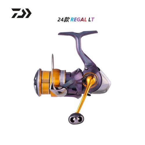 DAIWA達億瓦24新款REGAL金臂紡車輪淺杯遠投路亞輪達瓦10軸海釣輪