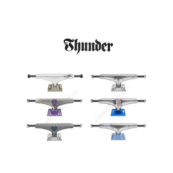 進口THUNDER 滑板橋支架 彩橋雙空心鈦合金 上海易飛滑板店 雷橋
