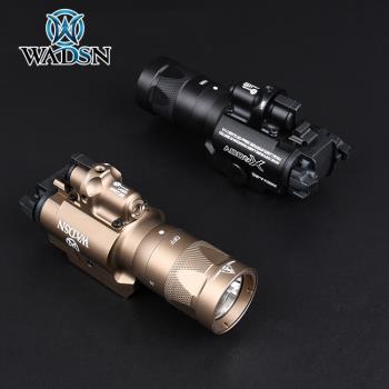 WADSN沃德森X400V爆閃型下掛式戰術紅鐳射鐳射LED多功能手電筒
