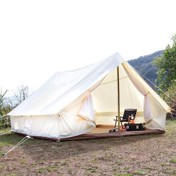 戶外露營小屋帳篷專業加厚防雨營地野餐遮陽棚金字塔帳篷戶外用品