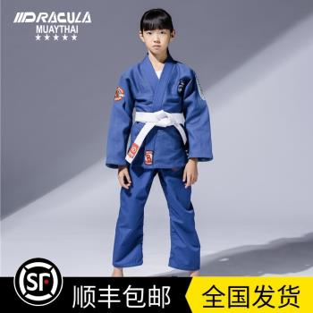 德古拉巴西柔術道服運動戰無雙防磨衣兒童比賽訓練修身款 BJJ道服